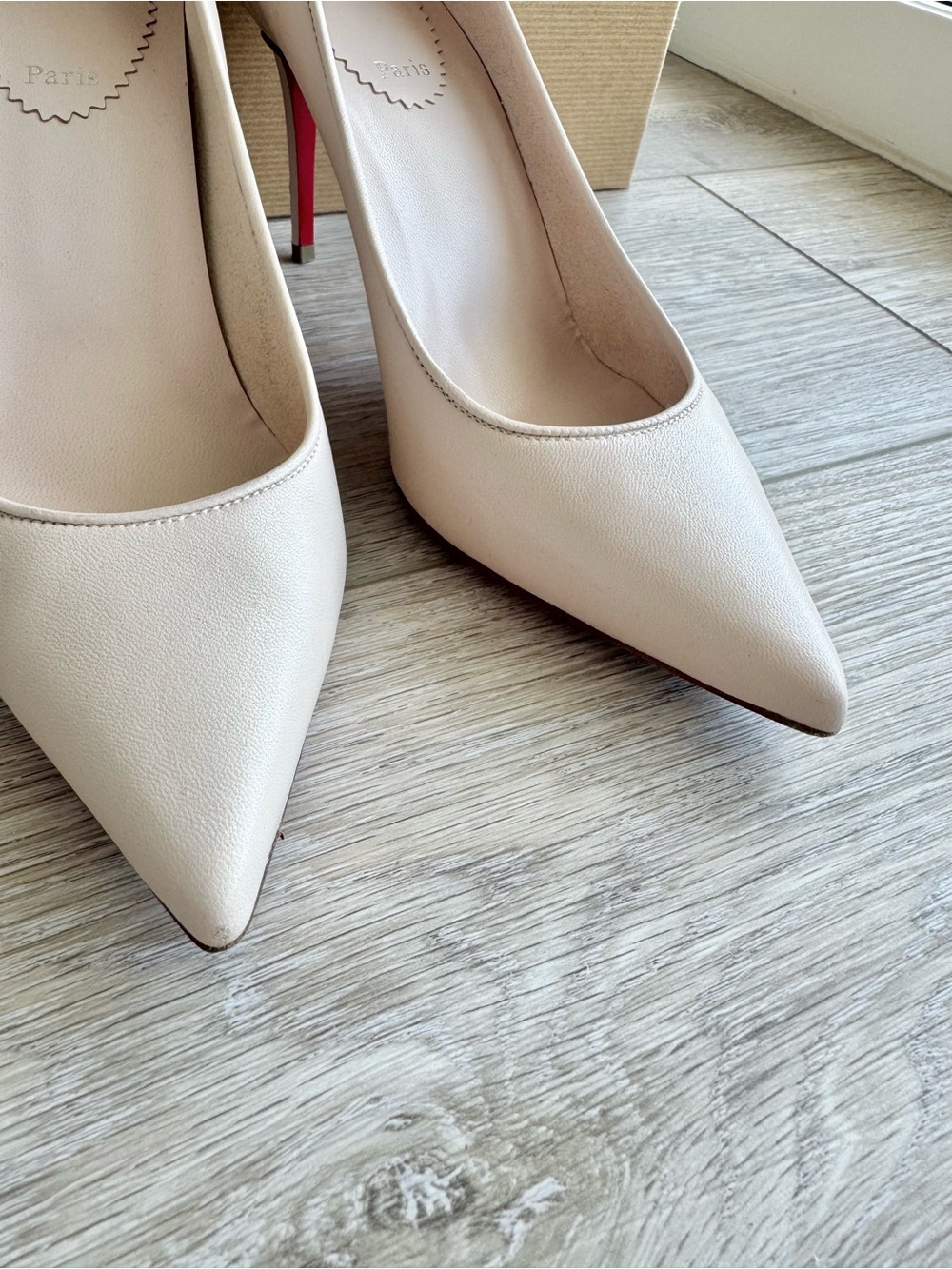 Christian Louboutin Sporty Kate 85 mm Pumps in Leche - Picture 5 of 7
